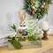 Northlight Boxed Garden Arrangement with Bunny Tabletop Easter Decoration - 17.25"